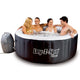 Bestway 54123 Miami Lay Z Spa 2 Person Indoor Inflatable Hot Tub Portable Hot Spa